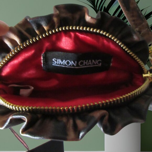 Simon Chang Mini Purse Leopard New with Tags - Picture 2 of 3